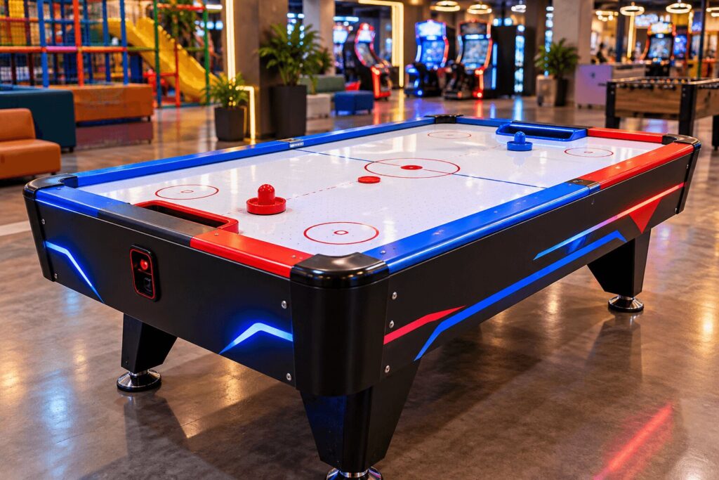 Air hockey table