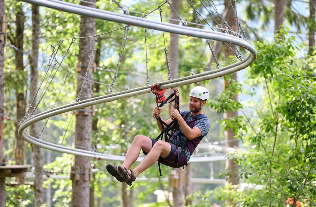 Roller Coaster Zip-line